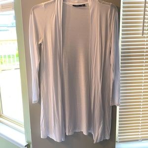 Kaibi White Long Cardigan Adult Medium